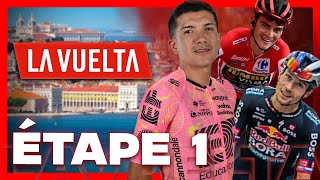 LA VUELTA 2024  ÉTAPE 1 CLM  LISBONNE › OEIRAS [upl. by Ynnep]