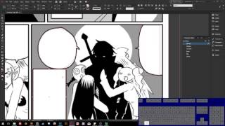 Typesetting manga in Adobe Indesing [upl. by Larina]