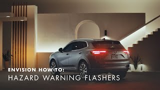 How To Use Hazard Warning Flashers  Buick Envision HowTo Videos [upl. by Olocin462]