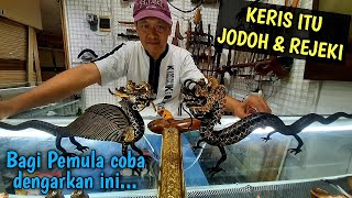 SEDIKIT ILMU BAGI PEMULA KERIS  KISAH OM DANIEL PEMERHATI KERIS [upl. by Aseeram818]