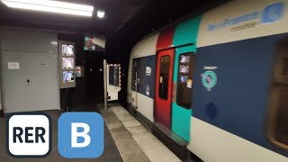 RER B Départ de MI84  MI79 à Châtelet les Halles [upl. by Yorgo]