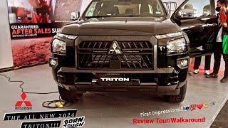 2024 Mitsubishi Triton GLX 24D 4x2 6Spd MT First Look  Review Tour  Walkaround ⚫️ [upl. by Koeppel]