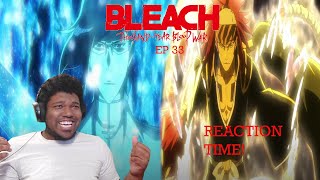 URYU VS RENJI OKAY ZABIMARU  Bleach TYBW Episode 33 Reaction [upl. by Myca886]