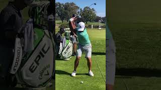 Xander Schauffele Iron Swing Slow Motion FO [upl. by Eecyak]