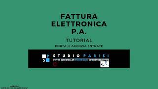 Fattura elettronica PA regime forfettario  Tutorial completo sito Agenzia Entrate [upl. by Airad]