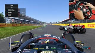 Lewis Hamilton vs Max Verstappen F1 22 Gameplay [upl. by Ebeneser]