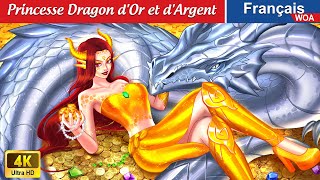 Princesse Dragon dOr et dArgent 👸🐲 Contes De Fées 🌛 Fairy Tales  WOA  French Fairy Tales [upl. by Jauch]