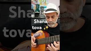 Shana tova beautiful 🌎 ethnicmusic guitar acousticguitar [upl. by Yroc]