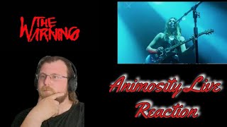 The Warning Animosity Live Reaction [upl. by Yovonnda]