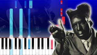 Tyler The Creator  Like Him Piano Tutorial [upl. by Birecree]