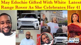 May Edochie Gifted with White Latest Range Rover Car as she celebrates her 41st birthday [upl. by Lrad]