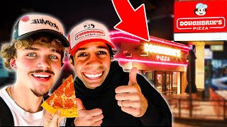 How I Got BANNED From David Dobriks Pizza Shop [upl. by Ahtaga]