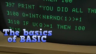 The basics of BASIC the programming language of the 1980s [upl. by Suoicerpal856]