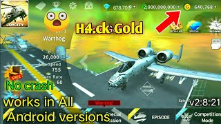 Tutorial Gunship battle apk  how to h4ck gold and dollars v2821 works on all devices [upl. by Annawat708]