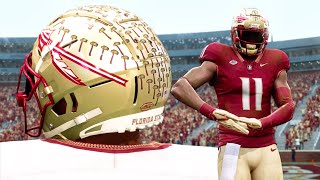 College Football 25 Road To Glory Pick 6 Earns Helmet Stickers [upl. by Ahsekim]