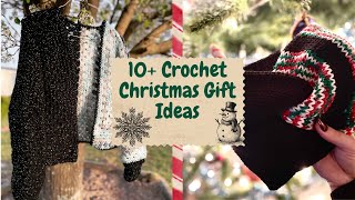 10 Crochet Christmas Gift Ideas for 2024 Practical and cute [upl. by Allie675]