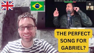 Two British Gents React to Gabriel Henrique  Never Enough The Greatest Showman [upl. by Accisej571]