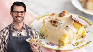 Decadent and EASY Bread Pudding Recipe [upl. by Enirolf]