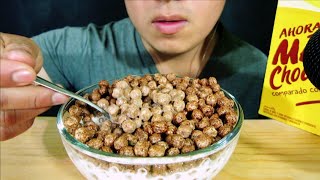 COMIENDO CEREAL NESQUIK DE CHCOLATE  ASMR  MR MYKE [upl. by Ramsden]