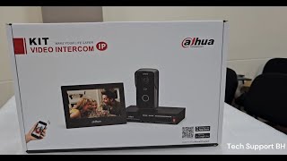 DHI KTP03 PRO Dahua IP Intercom unboxing amp Configuration Dahua Technical Video [upl. by Gilbert760]