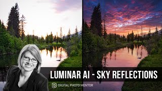 Luminar AI Sky Reflection and Replacement Couldnt be Easier [upl. by Anerahs]