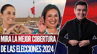 Elecciones2024  SALEN RESULTADOS de las VOTACIONES en MÉXICO  Cobertura Total [upl. by Hujsak]