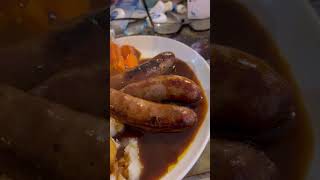 Bangers n boiled vegetables australiancomedy food funny aussiecomedy [upl. by Ehsom677]