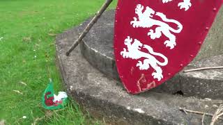 The poignant Llywelyn ap Gruffudd 12231282 memorial and well at Cilmeri Powys CymruWales [upl. by Hsevahb]