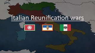 Italian Reunification Wars  Kaiserreich Mapping [upl. by Acinonrev]