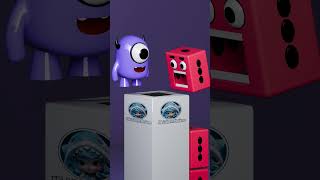 Monster and cube loop animation blenderanimation 3dnimation loopanimation [upl. by Beaudoin463]