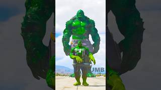 GTA V  GREENSUPERHEROS vs GREENABOMINATION WHO is MOST POWERFUL 🔥S3 shorts short [upl. by Akelam]