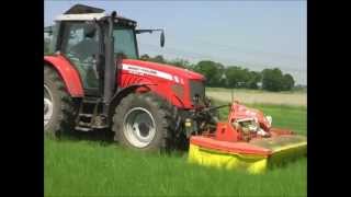 Massey Ferguson 6465 in practice  Zuidberg [upl. by Cobbie478]