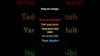 Dimana duit papa [upl. by Cathyleen4]