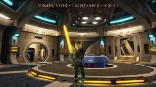 SWTOR Vindicators Lightsaber [upl. by Eesak]