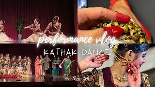 Kathak dance performance vlog  Kala Prasaar  2024 [upl. by Ayatnahs498]