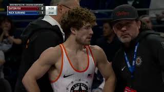 Daton Fix vs Nick Suriano  57kg quarterfinal  2024 US Olympic Wrestling Trials [upl. by Htidirrem]