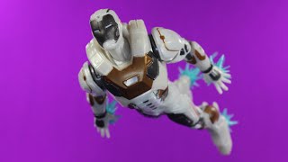 MARVEL LEGENDS STARBOOST ARMOR IRON MAN GAMERVERSE AVENGERS TARGET EXCLUSIVE ACTION FIGURE REVIEW [upl. by Einallem]