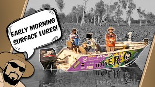 Fishing Corroboree Billabong with Surface Lures [upl. by Barstow]