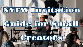 How to Get Invited to NYFW as a Small Creator  Tips Crafting Pitch Emails amp Finding PR Contacts [upl. by Obel]