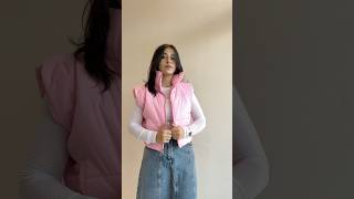 Puffer Under Rs500 🫶🏻😭 from meesho can’t believe 😍 youtubeshorts meeshofinds [upl. by Ettenuahs]