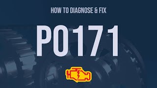 How to Diagnose and Fix P0171 Engine Code  OBD II Trouble Code Explain [upl. by Delanie]