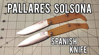 Pallares Solsona Spanish Pocket Knives [upl. by Annawad]