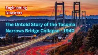 quotEngineering Disasters The Untold Story of the Tacoma Narrows Bridge Collapse 1940quot [upl. by Ettedranreb188]