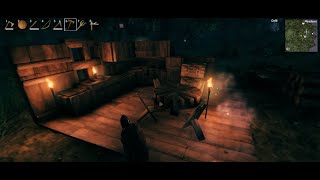 How to Build a Realistic Kitchen in Valheim [upl. by Felicie125]