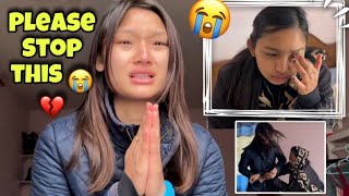 PLEASE STOP THIS😭🙏PRANK On LAXMI Finally😱CRIED [upl. by Alyehc32]