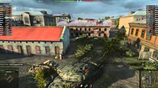 World of Tanks Quick Match Soviet Landship [upl. by Hayott]