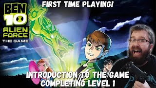 Ben 10 Alien Force Game Part 1 IntroductionLevel 1 [upl. by Nicolas]