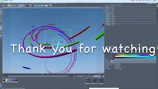 C4d Emitter on spline wrap Tutorial [upl. by Enale271]