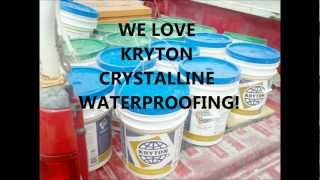 Why We Use KRYTON CRYSTALLINE WATERPROOFING [upl. by Delphina]