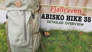 ABISKO HIKE 35  FJALLRAVEN  RUCKSACK OVERVIEW [upl. by Atile158]